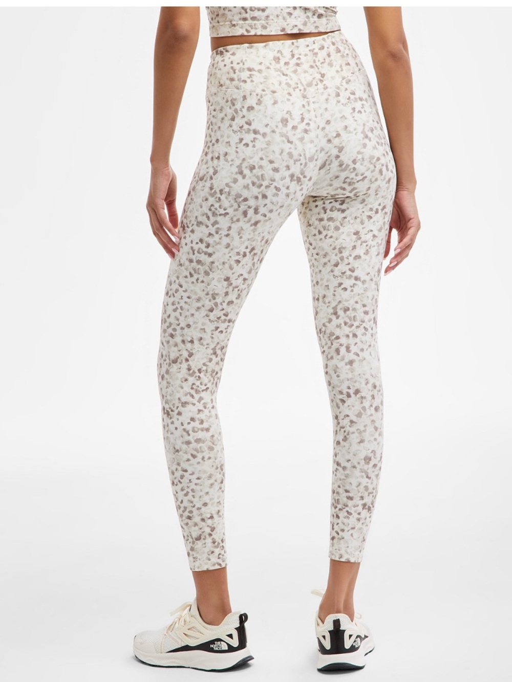 Ideology High-Rise Leggings in Soft Muted Neutral Floral • Size Large• NWT - Picture 2 of 9